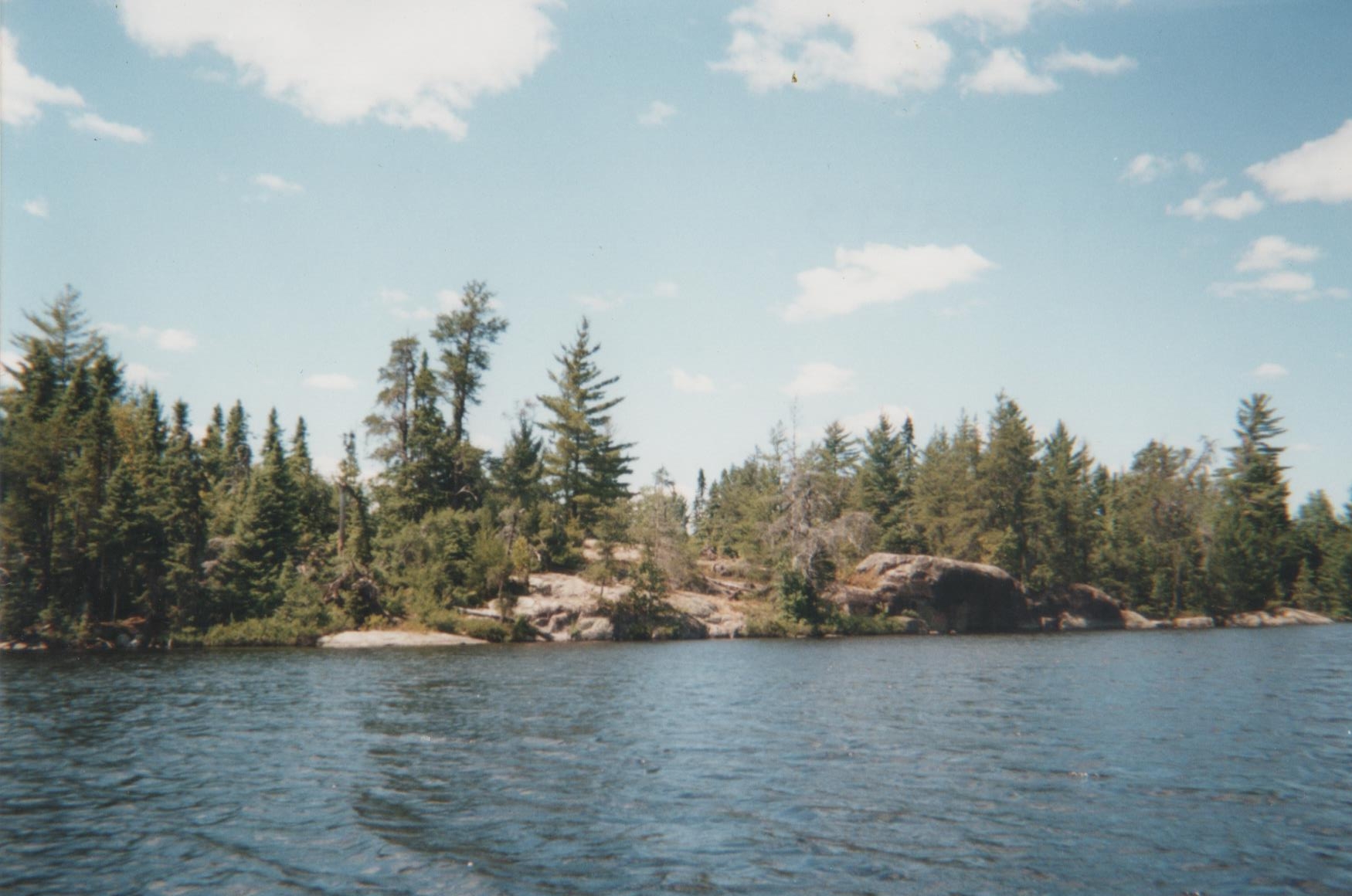 Image of the Boundary Waters Canoe Area during my 2001 trip
