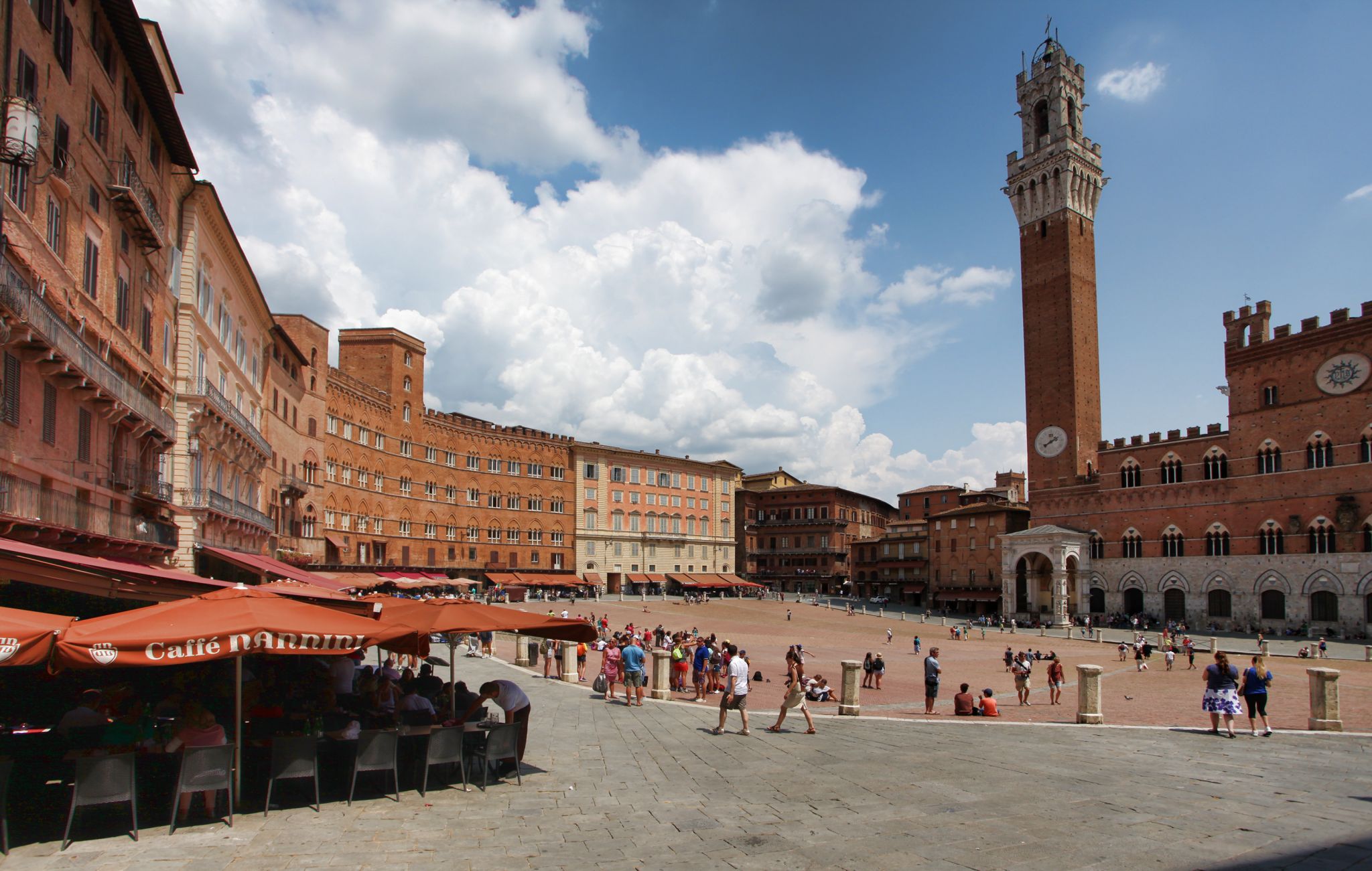 Piazza Il Campo in Italy