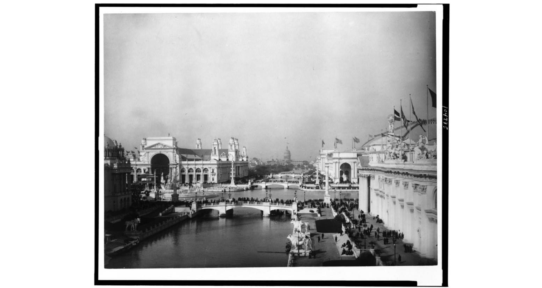 Grounds of the Columbia Exposition (Image from the Library of Congress)