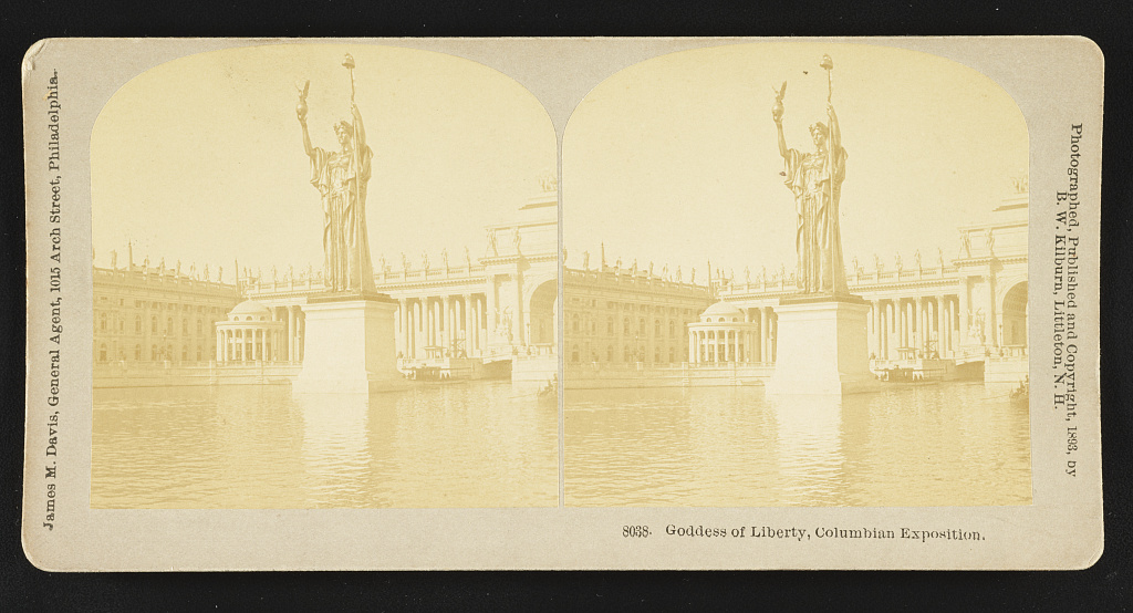 Goddess of Liberty Statue (Image from the Library of Congress)
