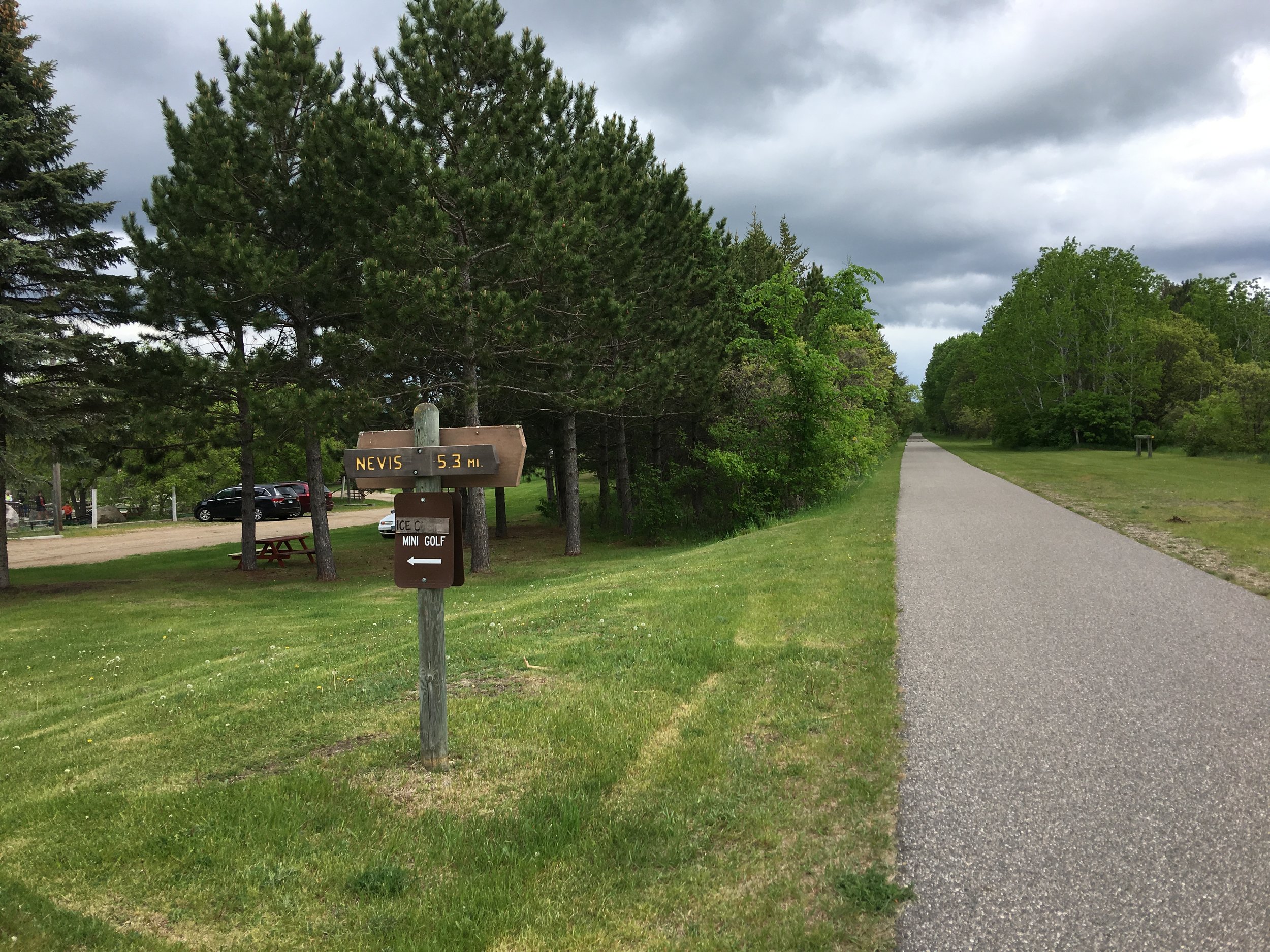 The Heartland Trail at Dorset, just 5.3 miles away from Nevis