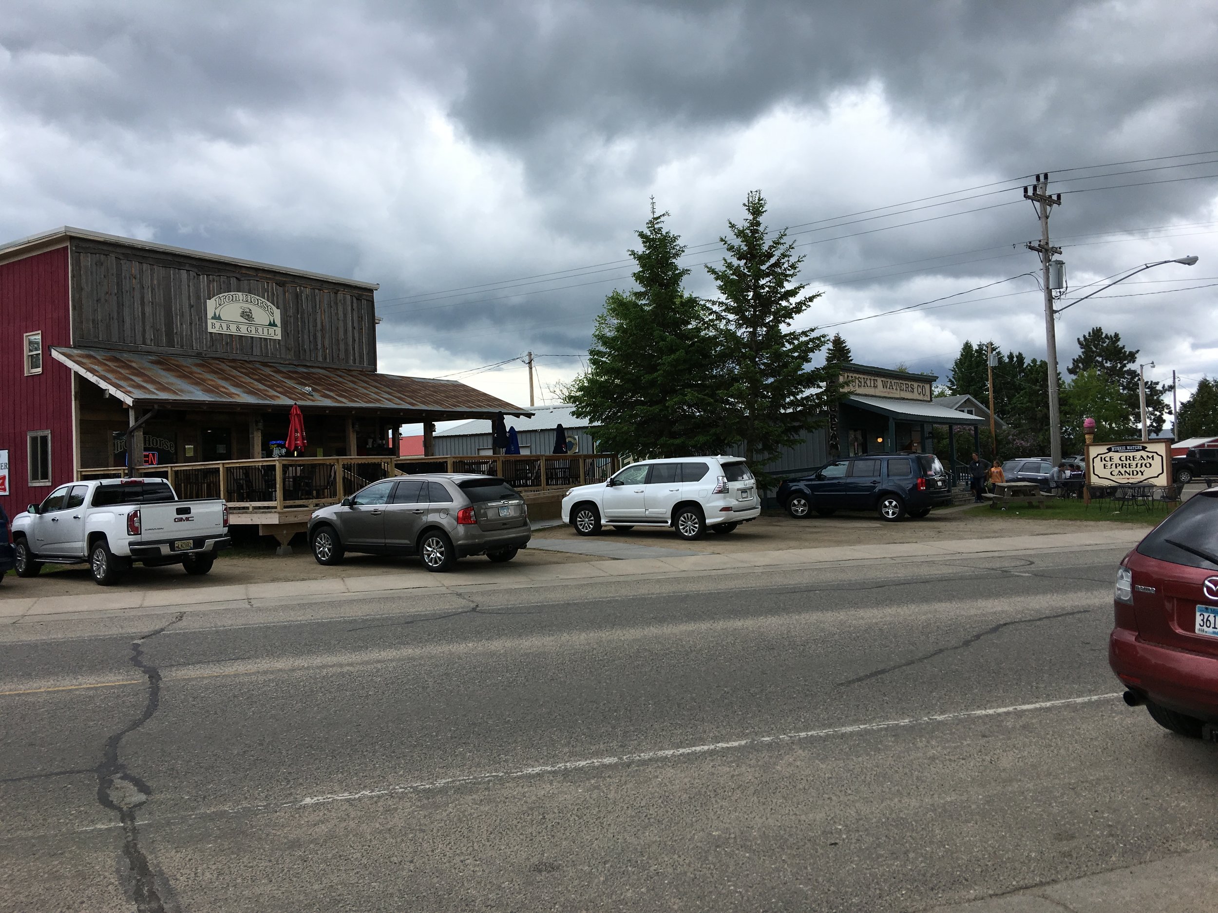 The town of Nevis, Minnesota